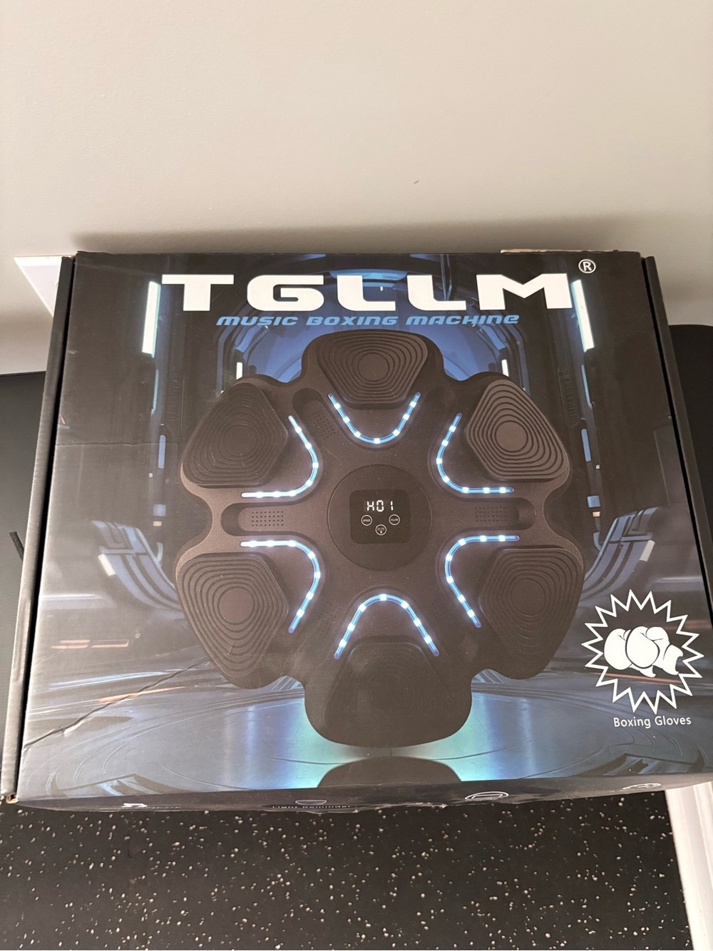 Music Boxing Machine - Black